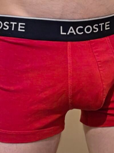 Lacoste Red Boxers