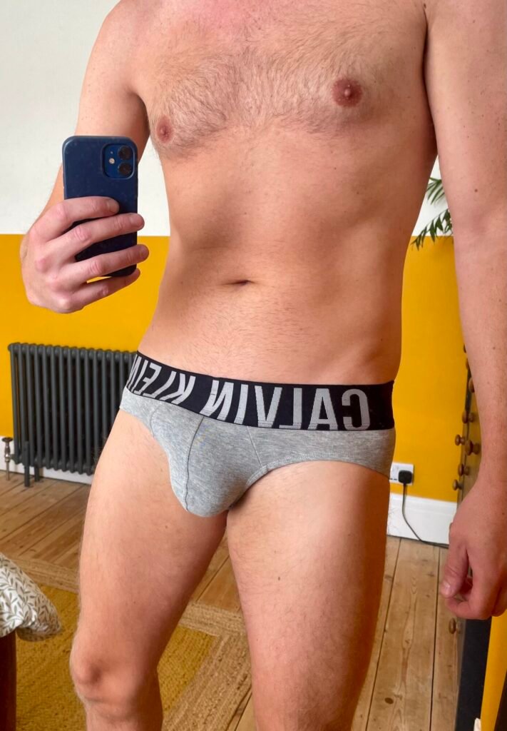 Grey Calvin Klein Briefs